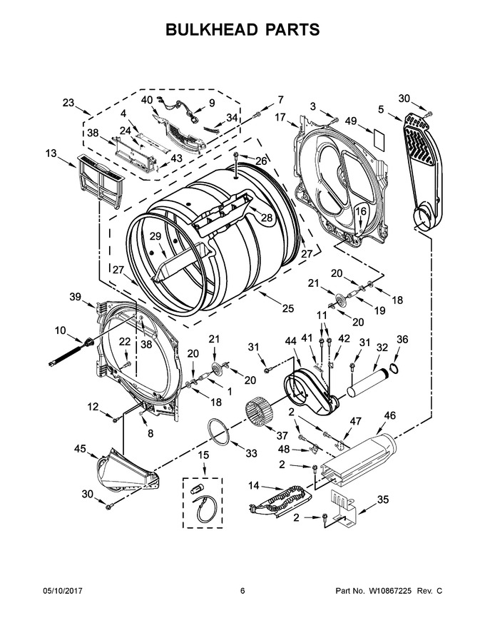 Diagram for MEDB835DW3