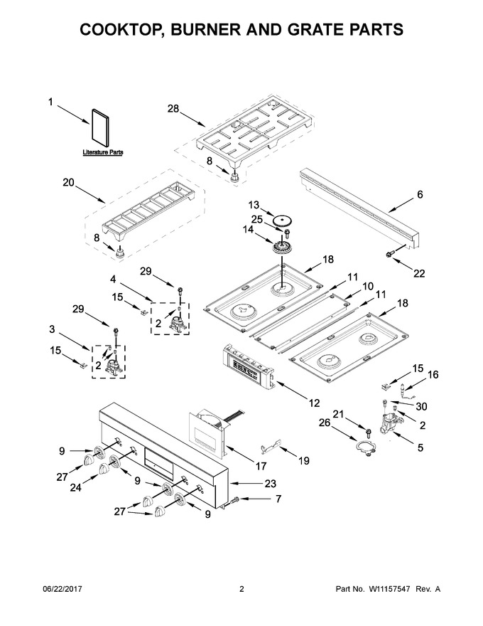 Diagram for JDRP430WP02
