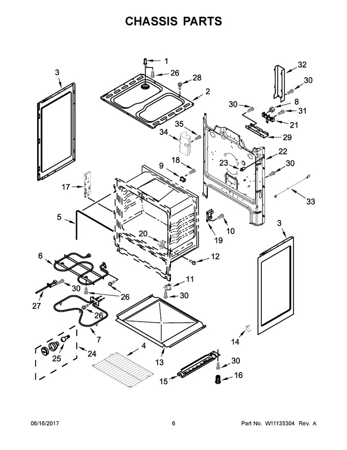 Diagram for YACR4303MFW1