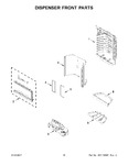 Diagram for 09 - Dispenser Front Parts