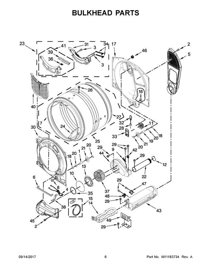 Diagram for YMED3500FW1