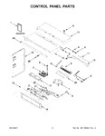 Diagram for 02 - Control Panel Parts