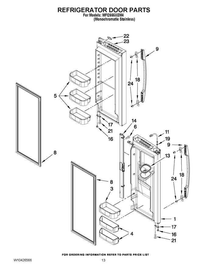 Diagram for MFI2665XEM4