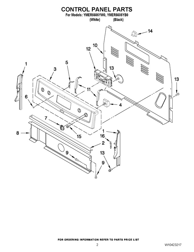 Diagram for YMER5605YW0