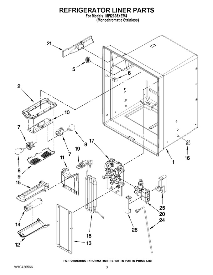 Diagram for MFI2665XEM4