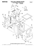 Diagram for 01 - Top And Cabinet Parts