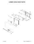 Diagram for 05 - Lower Oven Door Parts