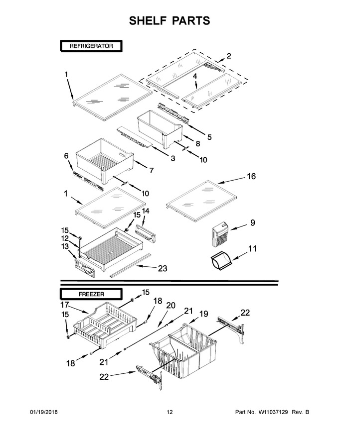 Diagram for MFB2055FRW00