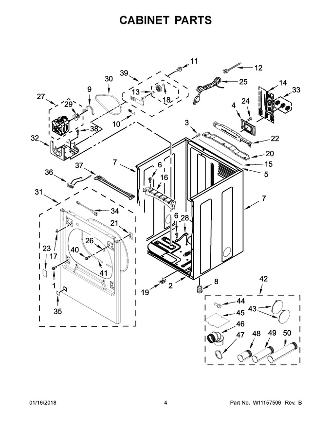Diagram for MGDB835DW4