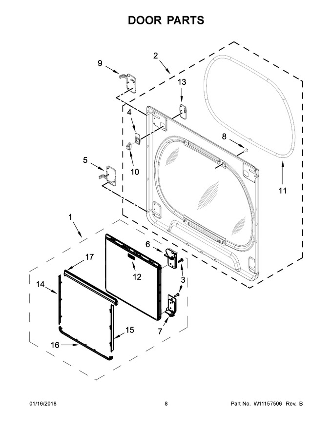 Diagram for MGDB835DW4