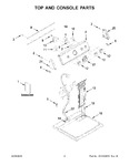 Diagram for 02 - Top And Console Parts