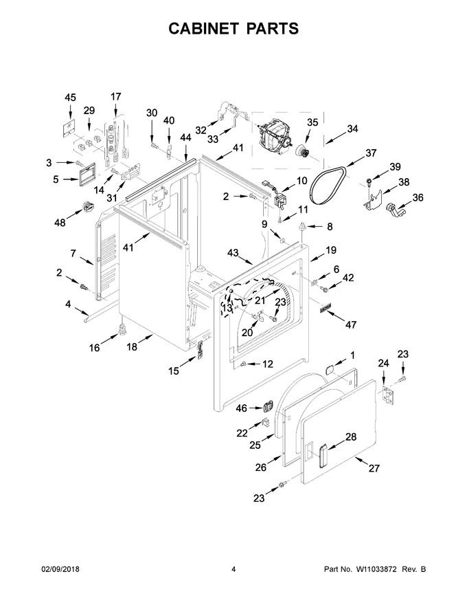 Diagram for 4KMEDC425FW0