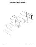 Diagram for 04 - Upper Oven Door Parts