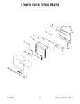 Diagram for 05 - Lower Oven Door Parts