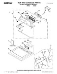 Diagram for 01 - Top And Console Parts