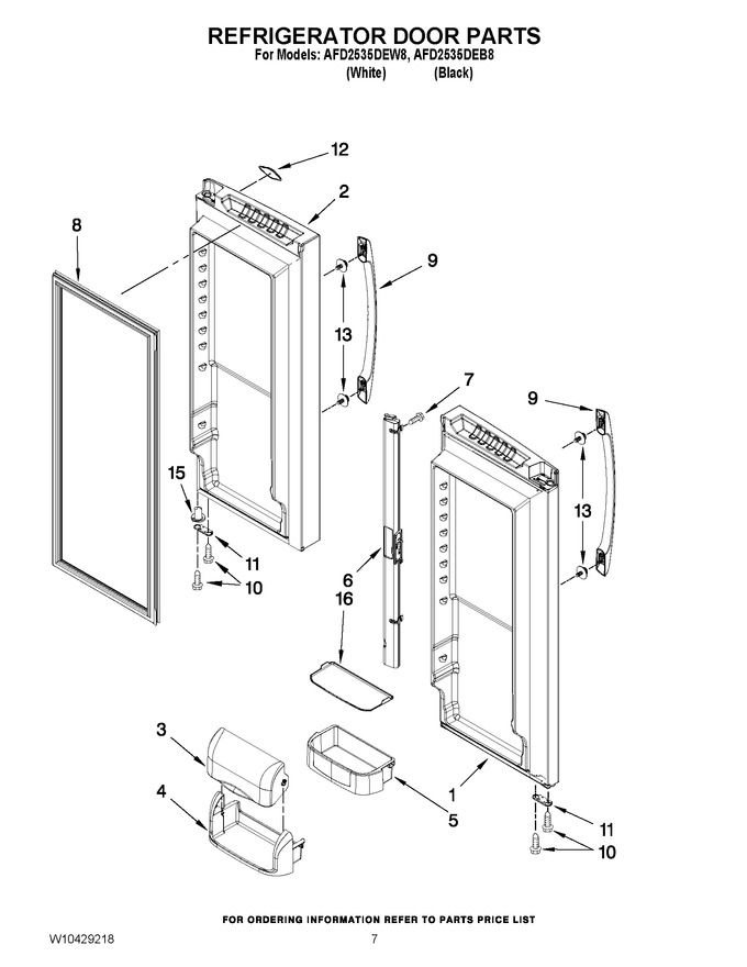 Diagram for AFD2535DEB8