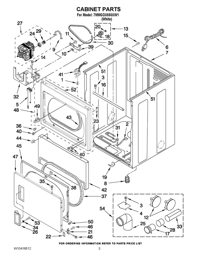 Diagram for 7MMGDX550XW1