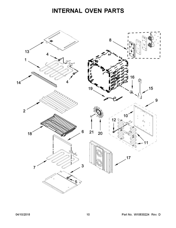 Diagram for JJW3830DB01