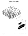 Diagram for 10 - Lower Rack Parts