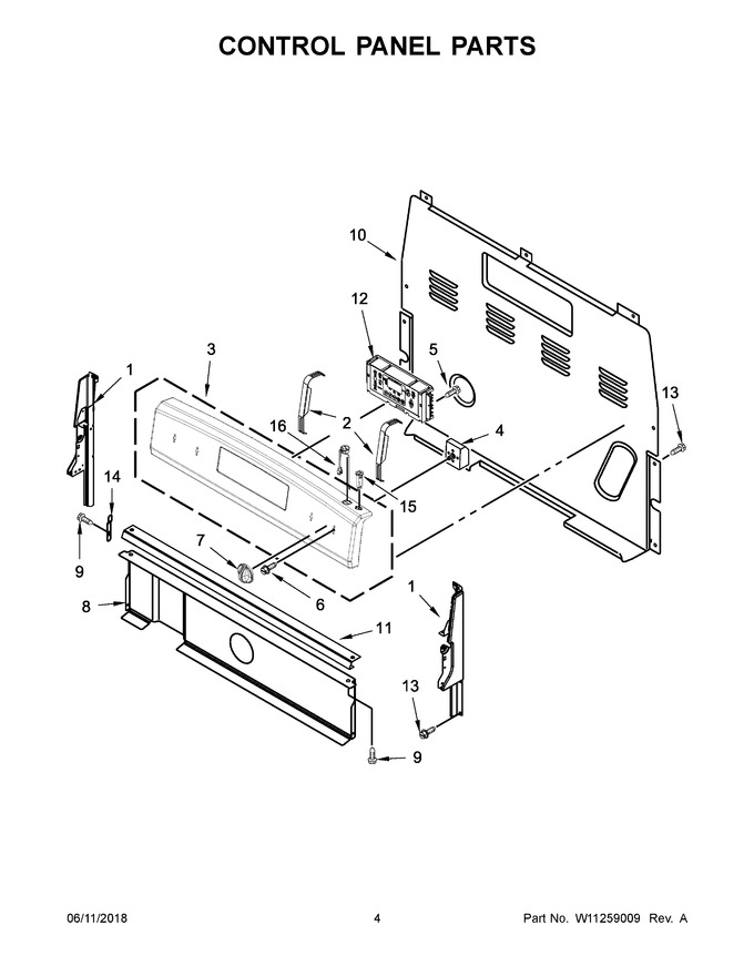 Diagram for YACR4303MFW2