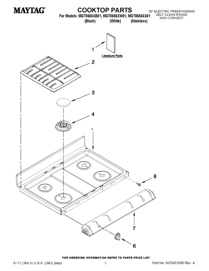 Diagram for MGT8655XW01