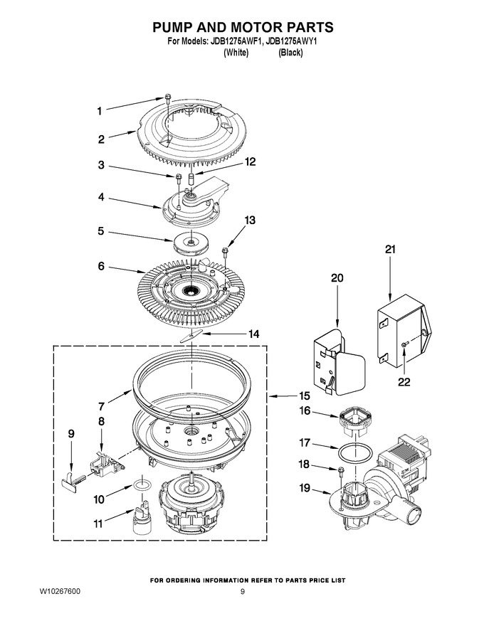 Diagram for JDB1275AWF1