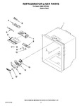 Diagram for 02 - Refrigerator Liner Parts