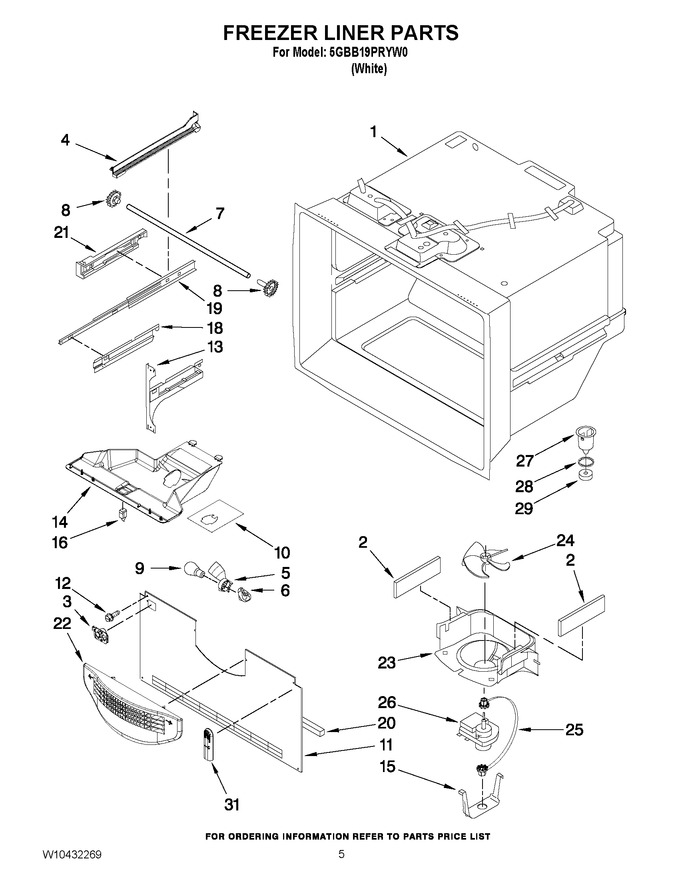 Diagram for 5GBB19PRYW0