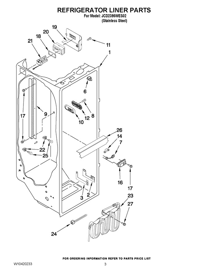 Diagram for JCD2395WES02