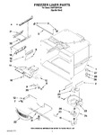 Diagram for 02 - Freezer Liner Parts