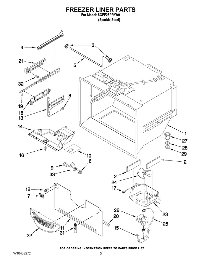 Diagram for 5GFF25PRYA0