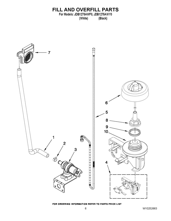 Diagram for JDB1275AWF0