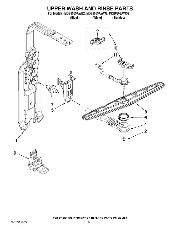 Diagram for MDB8959AWB2