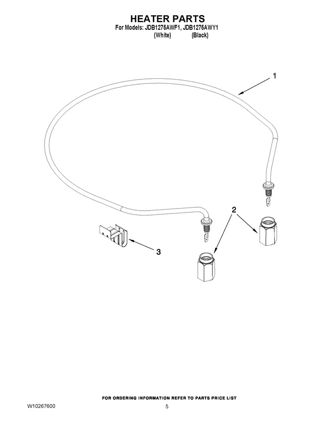 Diagram for JDB1275AWF1