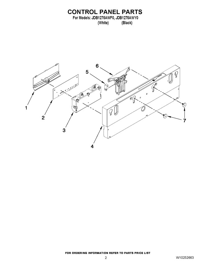 Diagram for JDB1275AWY0