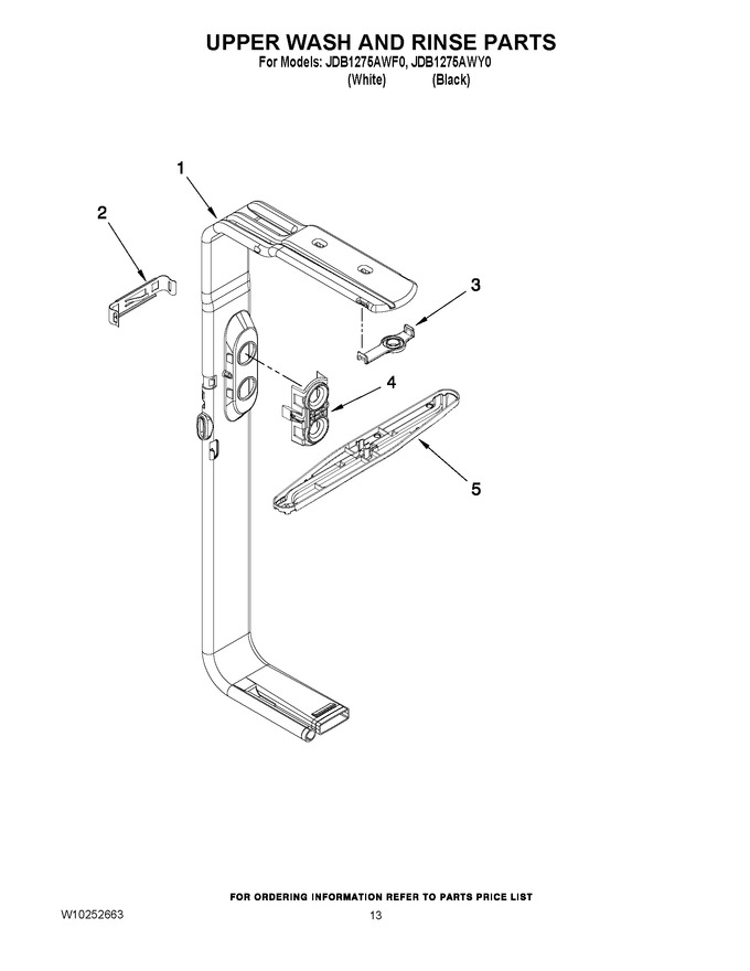 Diagram for JDB1275AWF0