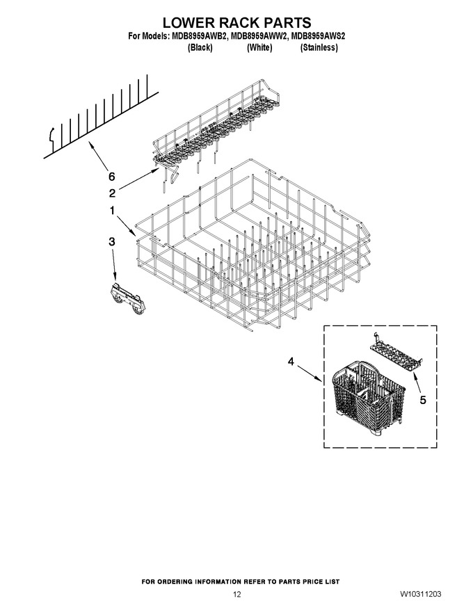 Diagram for MDB8959AWB2