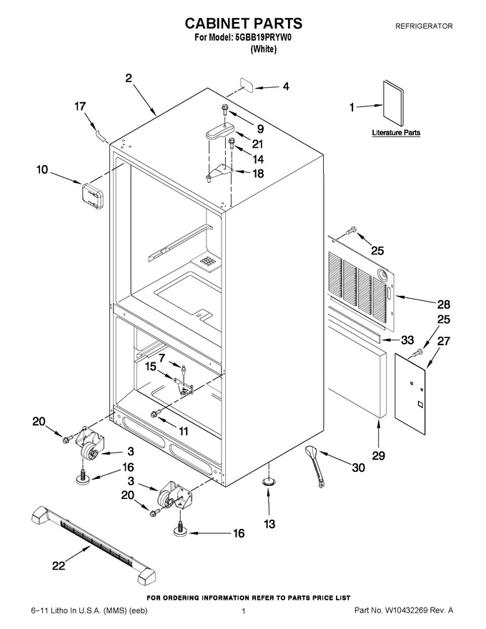 Diagram for 5GBB19PRYW0