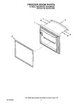 Diagram for 04 - Freezer Door Parts