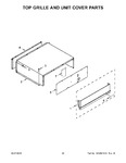 Diagram for 12 - Top Grille And Unit Cover Parts