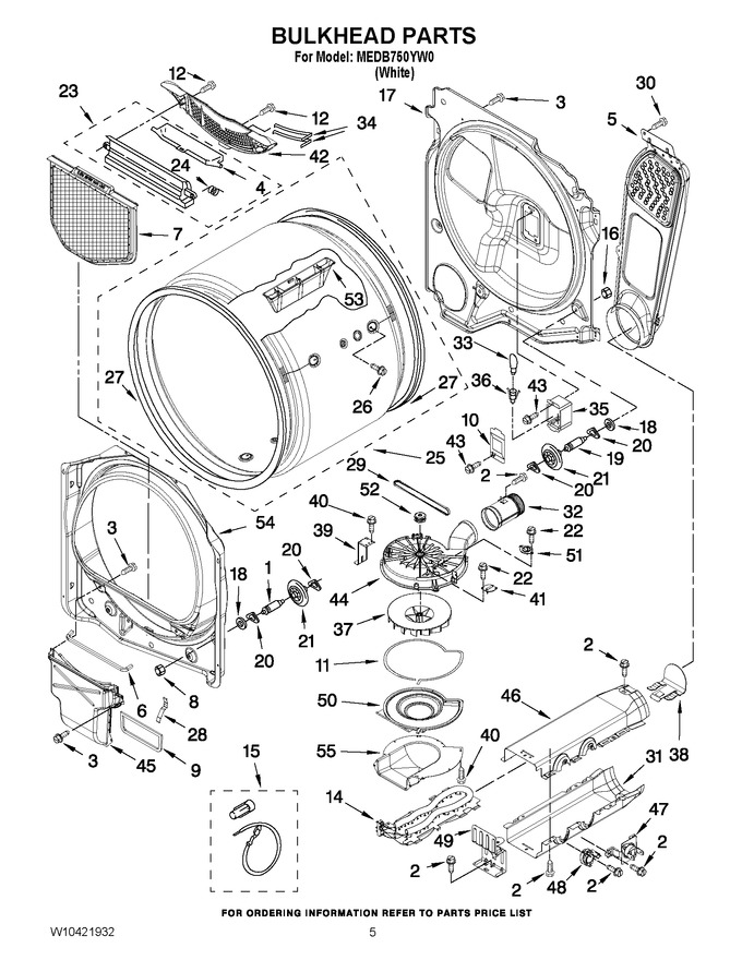 Diagram for MEDB750YW0