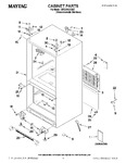 Diagram for 01 - Cabinet Parts