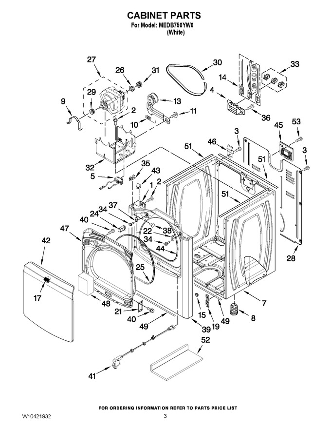 Diagram for MEDB750YW0