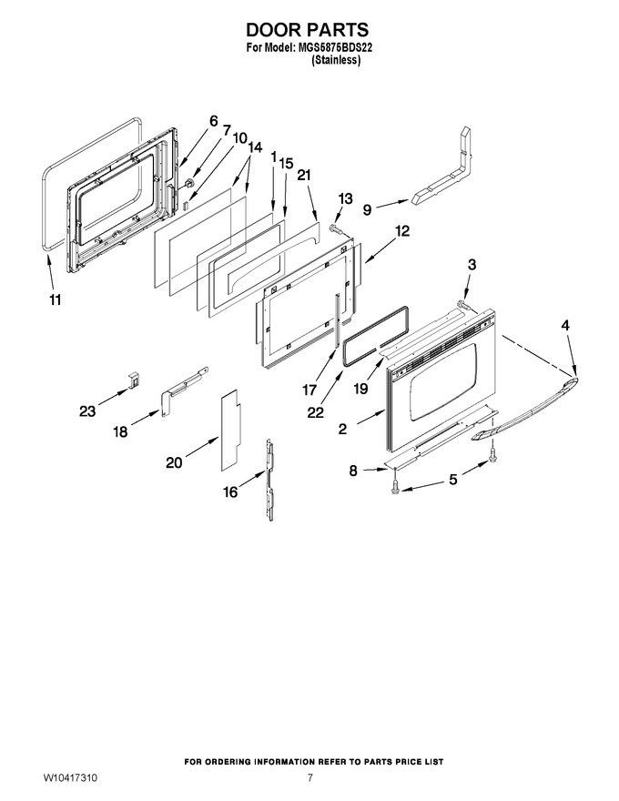Diagram for MGS5875BDS22