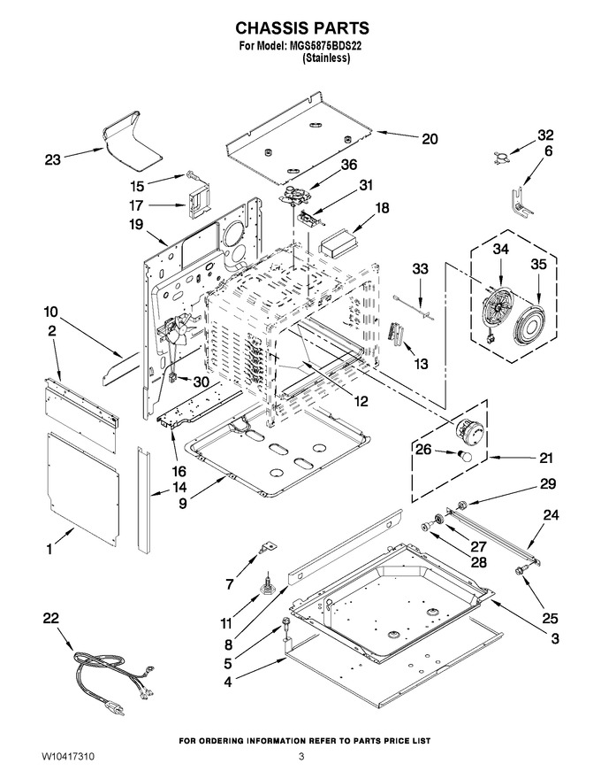 Diagram for MGS5875BDS22