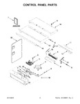 Diagram for 02 - Control Panel Parts