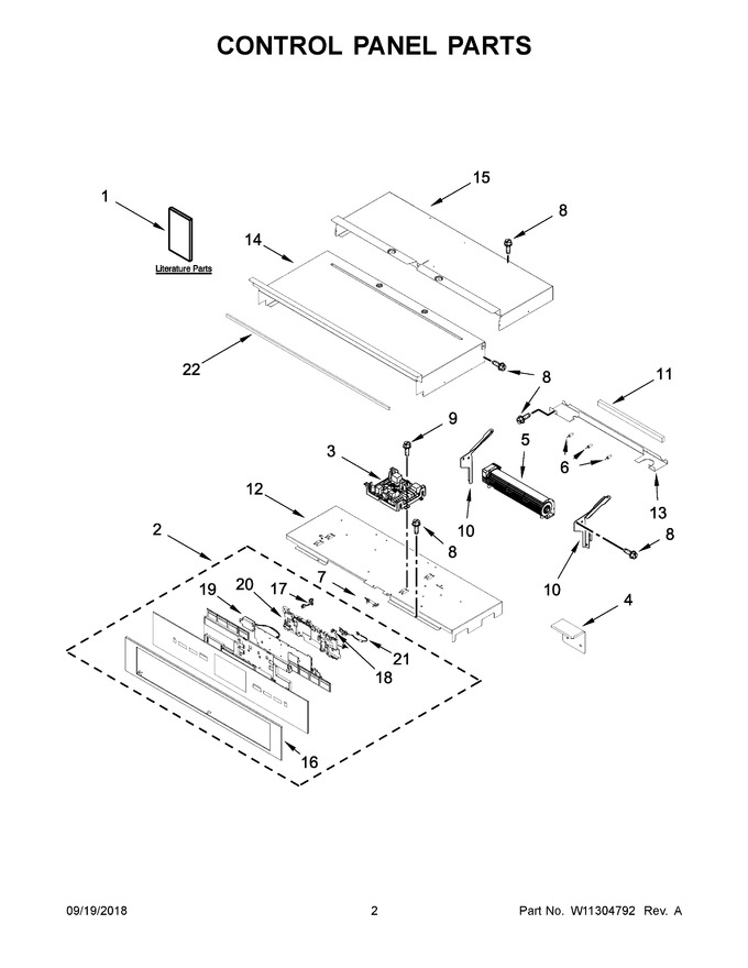 Diagram for JJW3830DP03