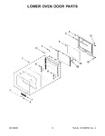 Diagram for 05 - Lower Oven Door Parts