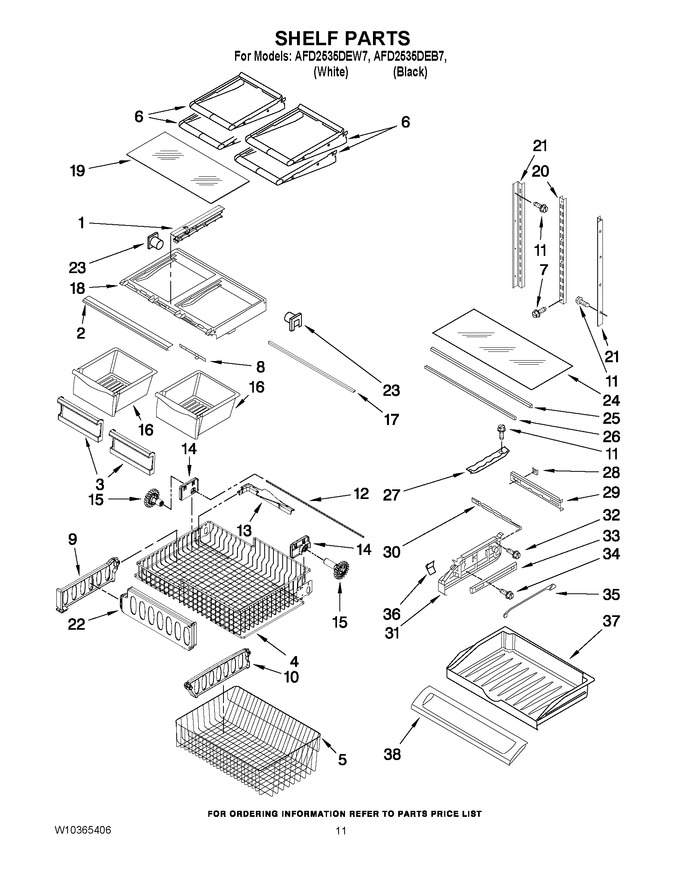Diagram for AFD2535DEW7