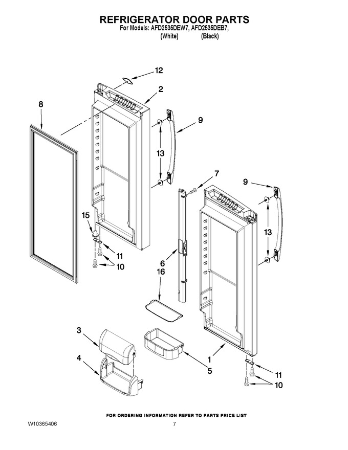 Diagram for AFD2535DEW7